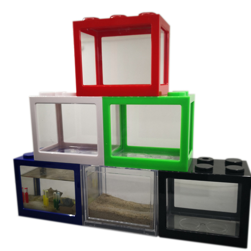 Aquarium Fish Betta - Mini Aquário de 7 Cores para