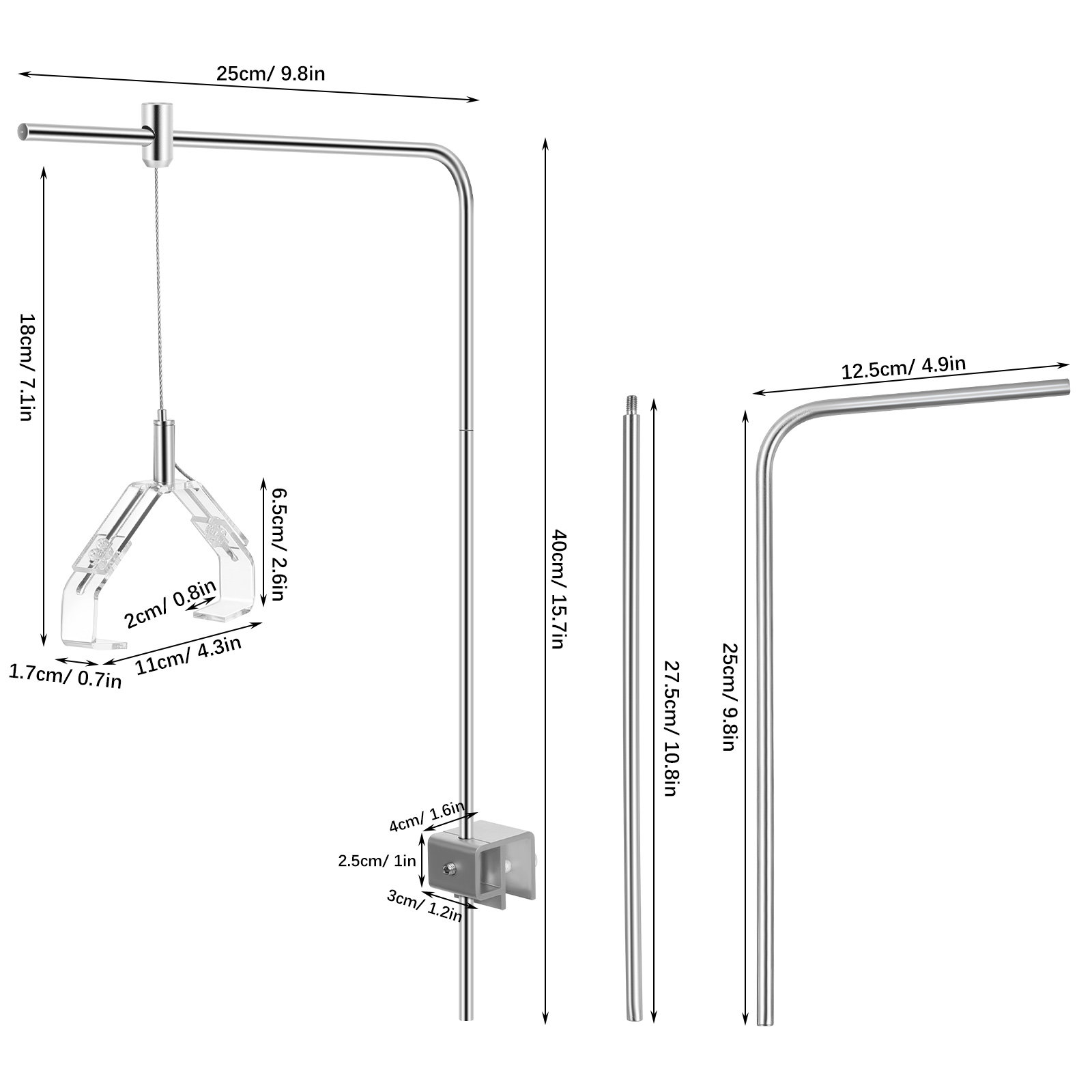 Suporte para lâmpada de aquári - Aquarium Fish Elevator avaliação e preço