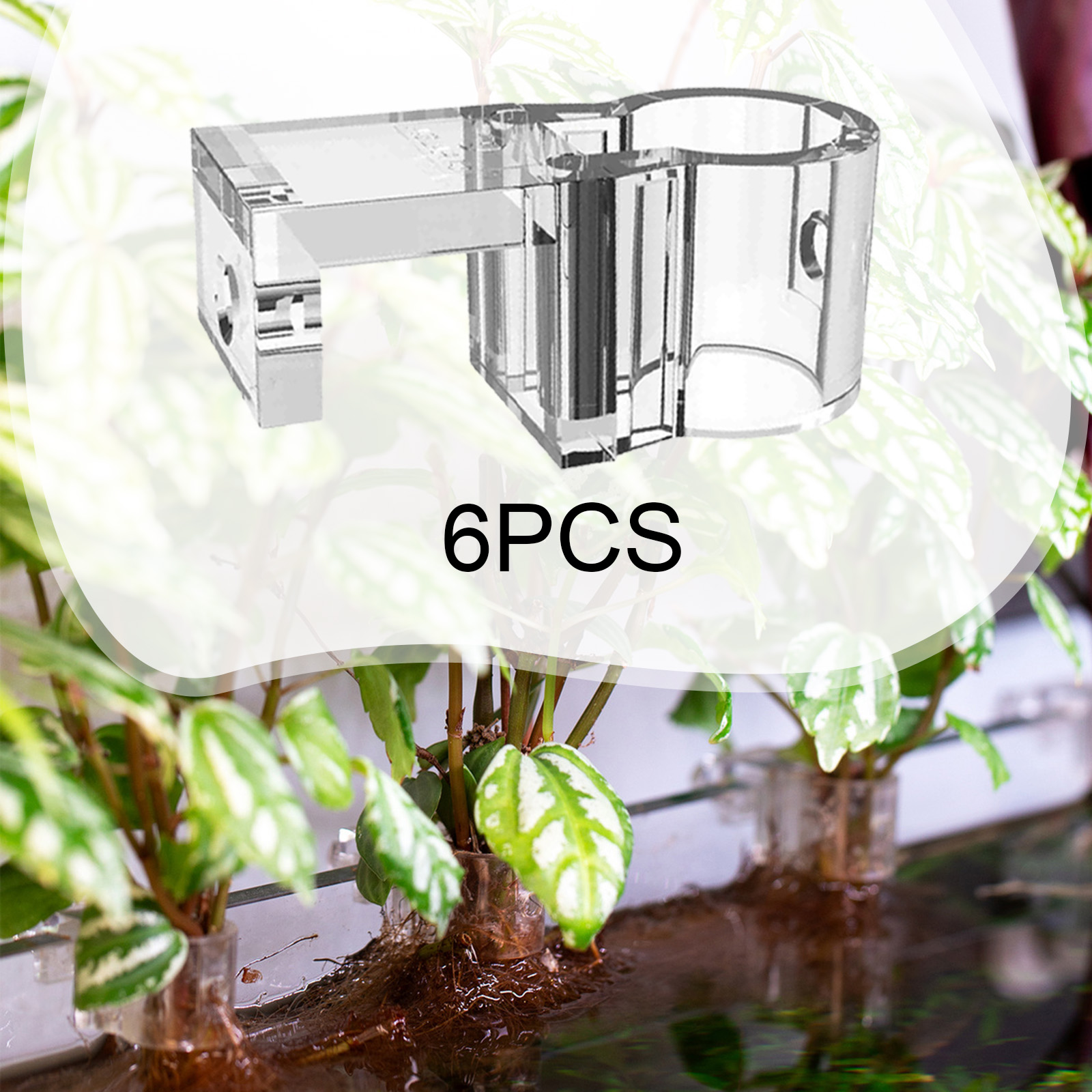 6 Peças de Suporte para Planta - Aquarium Fish Elevator avaliação e preço