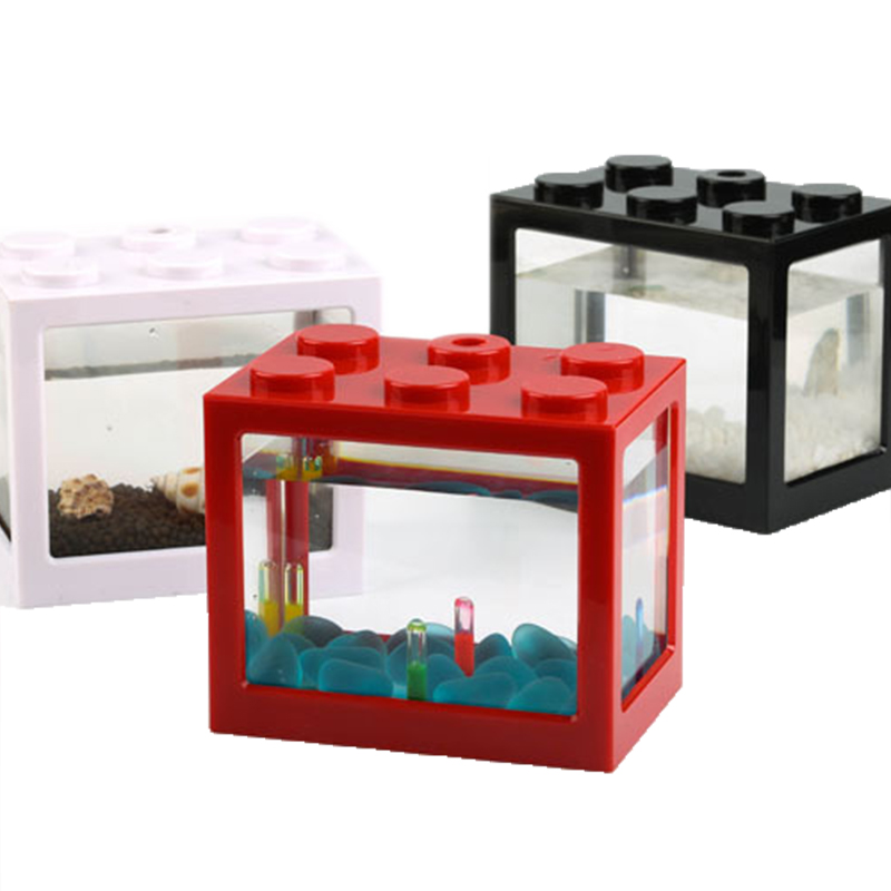Mini Aquário de 7 Cores para P - Aquarium Fish Betta avaliação e preço